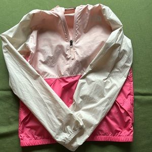 North Face rain coat